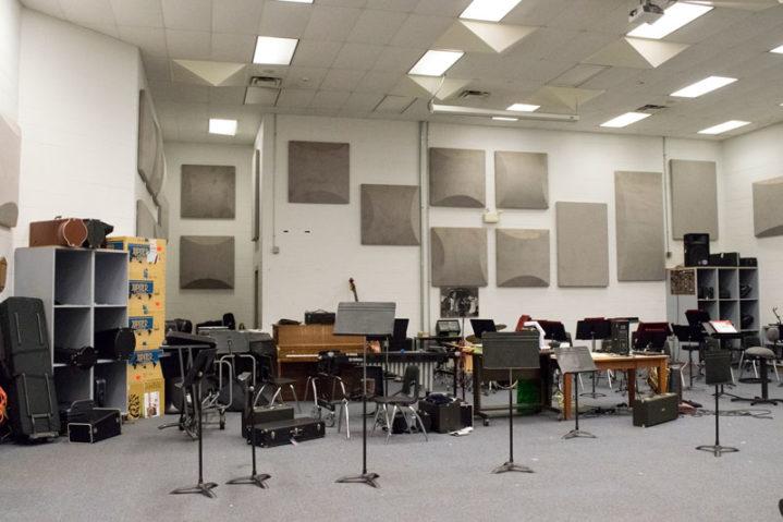 Band Room in Centerville High School