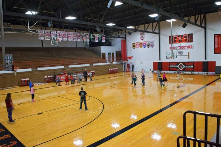 Lakeview Elementary Gym Class