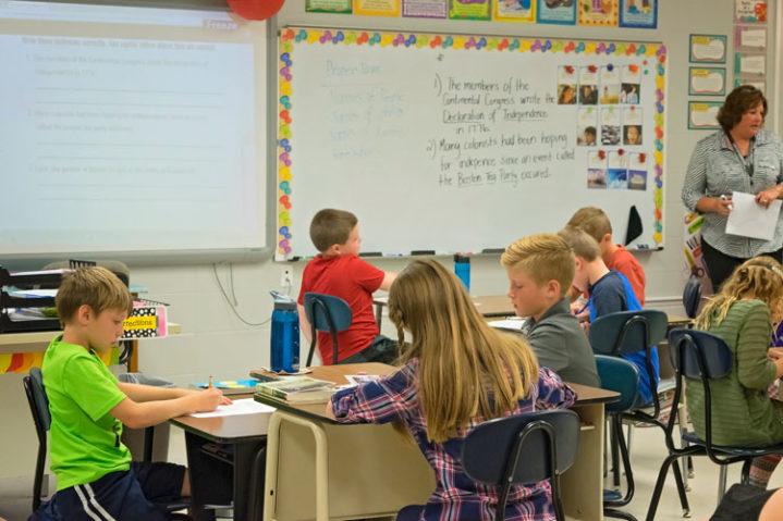 Lakeview Elementary Mihalovich Classroom