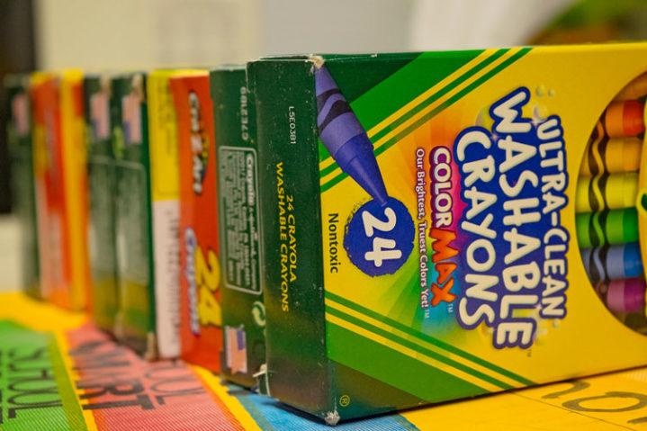 Crayon boxes