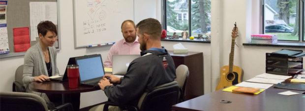 Staff Meeting on computers